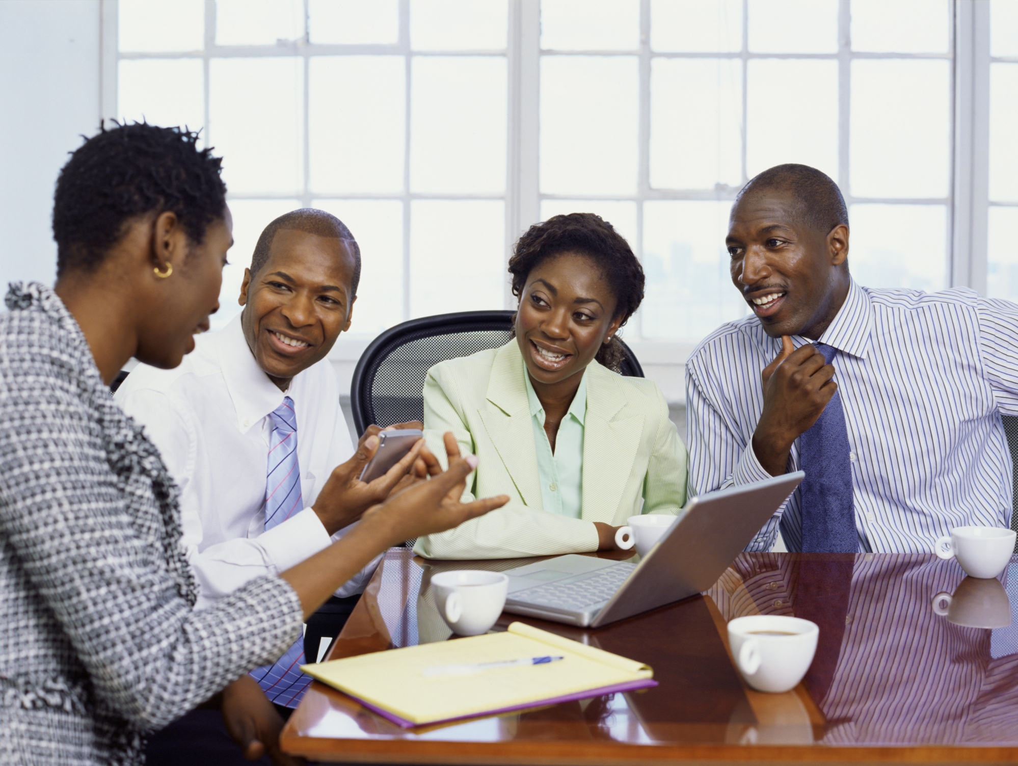 BHCL consultants in a strategy session